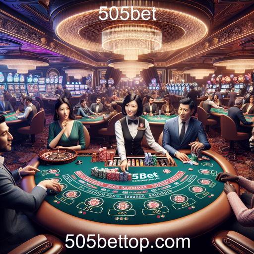 Experiência Imersiva no Casino Ao Vivo da 505bet